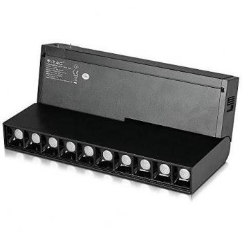 Lampada Led Lineare Regolabile 10X2W 24V Caldo 3000K CRI 90 UGR 19 Per Sistema Binario Magnetico SKU-7964