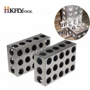 Hardened Steel 1-2-3 Blocks, 25mm, 50mm, 75mm, 0.0001 Precision