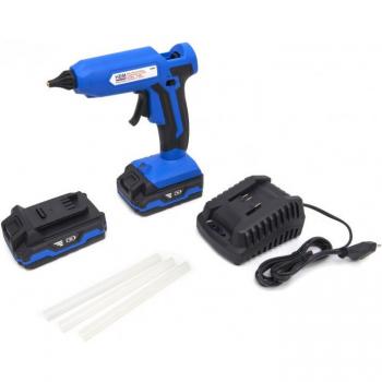 HBM 20 Volt Profi-Klebepistole - 2,0AH inkl. 2 Akkus