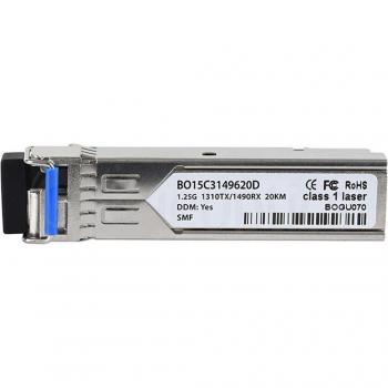 Ricetrasmettitore SFP 1250 Mbit/s Argento BlueOptics E1MG-BXU-F1