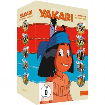 Yakari - Komplettbox der TV-Serie: Alle 5 Staffeln auf 12 DVDs