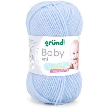 Gründl 50g Babywolle Uni