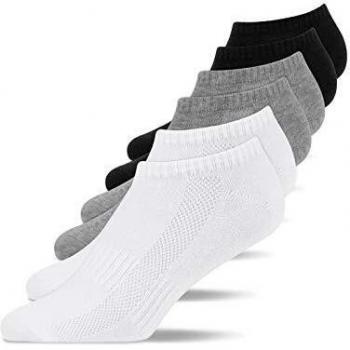 Calcetines Tobilleros Mujer Negro (6x)