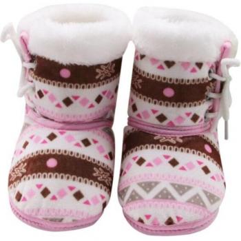 Botas de Invierno Cálidas para Bebé Niña - Prewalker 0-18 Meses