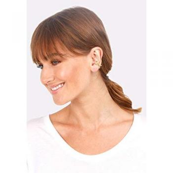 Single-Ohrhaken ELLI Single Earcuff Klemme Cross Basic 925 Silber