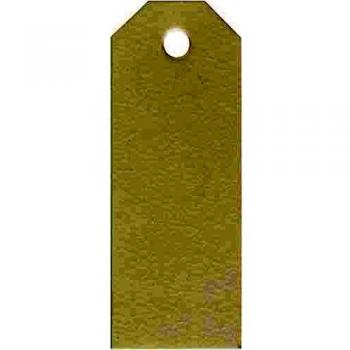 Happy Moments Blank Gift Tags 3x8 cm, 220g, Off-White, Pack of 20