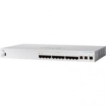 Cisco CBS350-12XS 12‑port SFP+ switch met 2 SFP+ modules