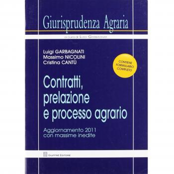 Contratti, prelazione e processo agrario