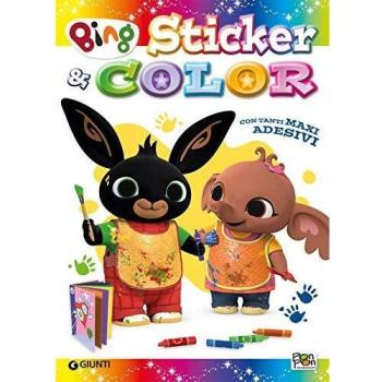 Grandi amici. Sticker & color. Bing. Activity book. Con adesivi. Ediz. a colori