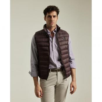 PuroEGO Chaleco Hombre Vino Acolchado