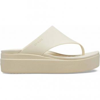 Calzado mujer Chanclas Crocs Chanclas Brooklyn Beige