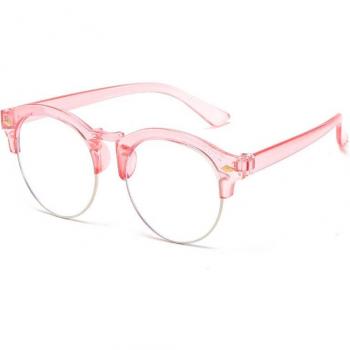 Runde Anti-Blau-Licht Brille