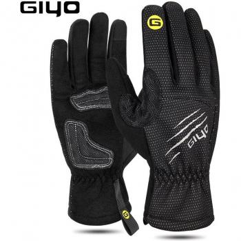Giyo Gel gepolsterte Fahrradhandschuhe für kalte Tage