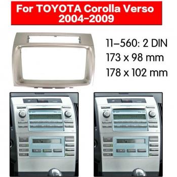 ZW11-560 Car Stereo Installation Kit for Toyota Corolla Verso 2004-2007