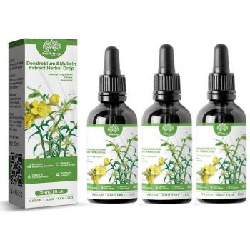Gouttes de Dendrobium et Molène - Renforcement respiratoire