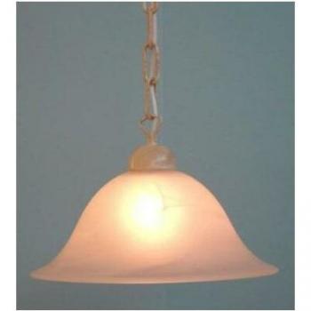Fiaba Crucolini Lampadario 21 Vetro e Ferro Ghiaccio
