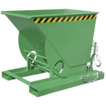 Bac à bascule compact AK 50, réséda vert, capacité 0,5 m³