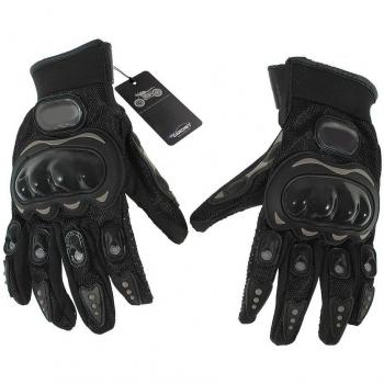 Guanti Difesa Neve PU per Scooter e Moto XL Nero