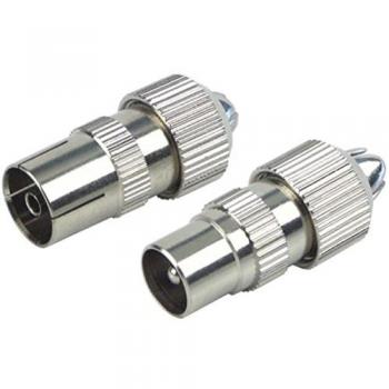 Schwaiger Koax-Stecker/Buchse Set