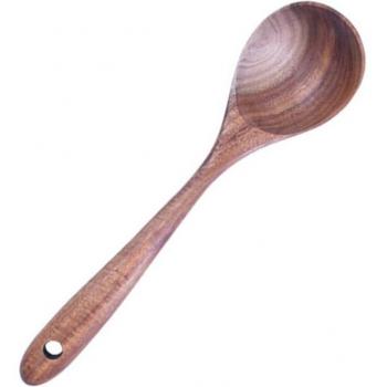 Cuchara de Arroz de Madera Sólida Teca
