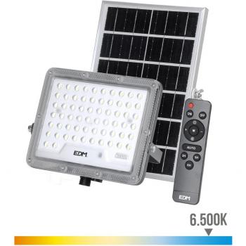 Proyector Solar Gris EDM Slim 50W 600LM
