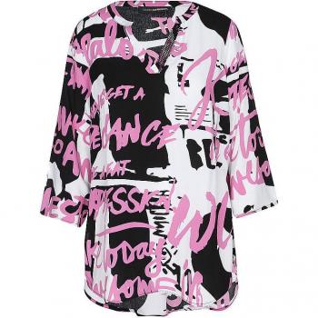Doris Streich Klassische Bluse mit Allover-Muster