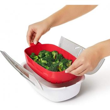 Microwave Oven Steamer Basket