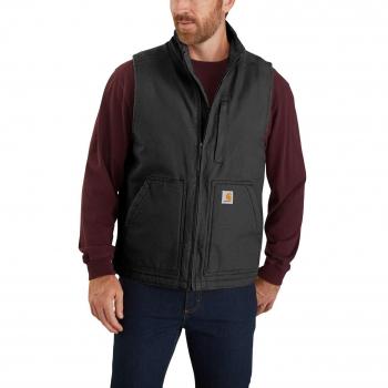 Carhartt Veste Mock Neck Anatra Lavata Nero L