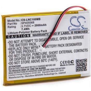 Accumulateur 2000mAh 3.7V pour Écoute-Bébé Luvion