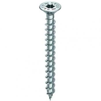 Heco-topix-plus Heco-Topix®-Plus - Senkkopfschrauben Vollgewinde Kohlenstoffstahl Verzinkt 6 X 100mm