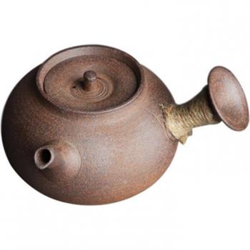 Tetera Retro de Cerámica Rugosa