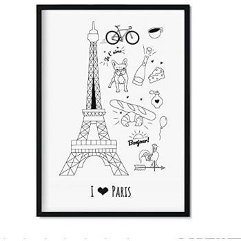 Póster Nacnic París + Mapa de Ciudades Globales