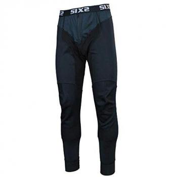 Pantaloni Tecnici Termici Antivento Unisex Sixs WTP-2 Nero XXL