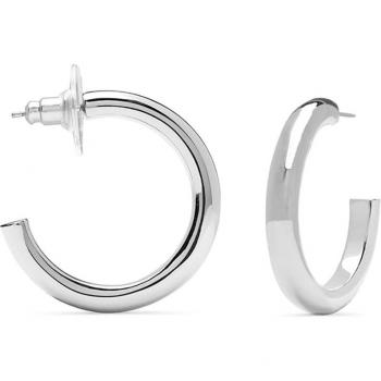 Pendientes Dancir de Luxenter con acabado en rodio