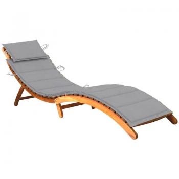 Sedia Prendisole da Giardino Comfort Plus con Cuscino