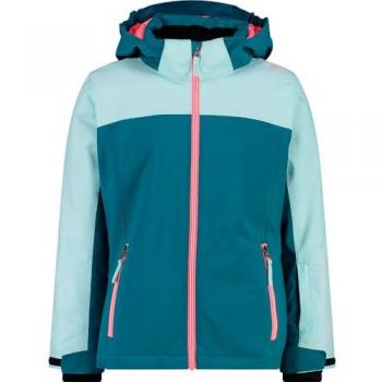 Cmp 39w2085 Teal Hooded Jacket for Boys