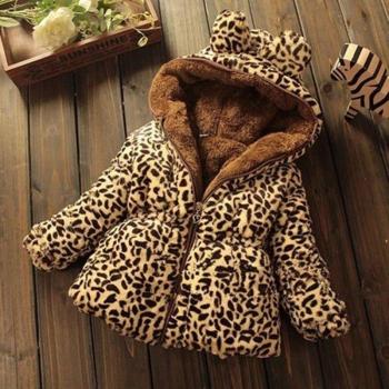 Parka Cálida con Capucha para Niña