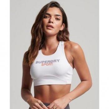 Sujetador Deportivo Superdry Core Active Blanco