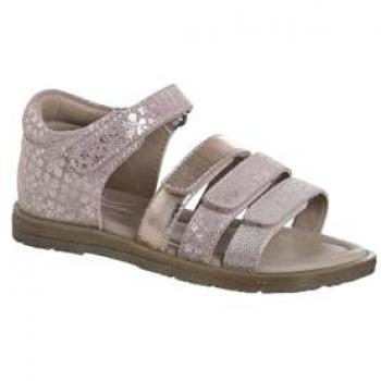 VÉRTE-ROSE Sandales Cuir pour Enfants, Talon Fermé, Collection Maternelle