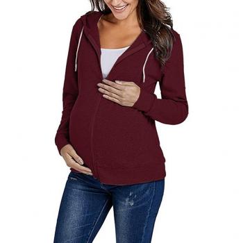 Sudadera Embarazo con Cremallera