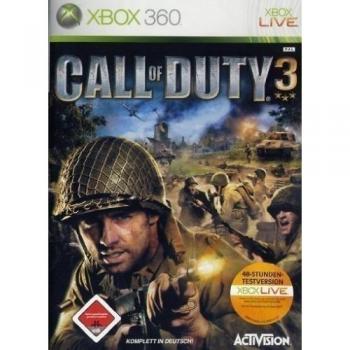 Xbox 360 - Call of Duty 3 (DE Version) (mit OVP) (gebraucht) USK18