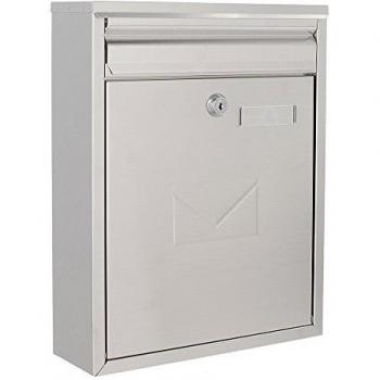 Boîte aux lettres en acier inoxydable Como