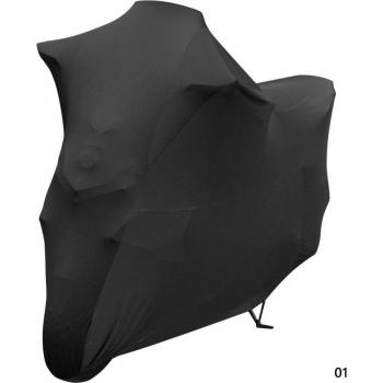 Housse universelle de moto, protection UV, tissu élastique, anti-poussière, M-4XL