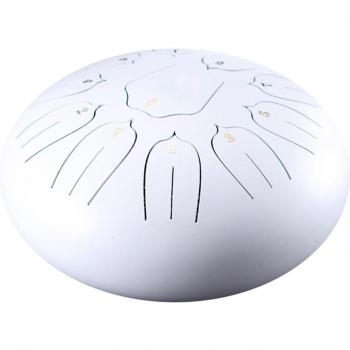8-Tone C Key Handpan Drum with Mallets