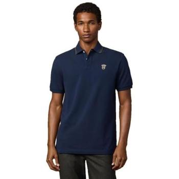 Maglietta Hackett London Blu Navy – Design Badge