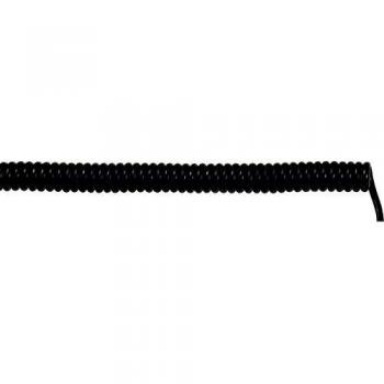 LAPP 73220272 Spiral Cable UNITRONIC® SPIRAL 300mm / 1200mm 12x0.25mm² Black 1 Piece (73220272)