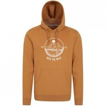 Mountain Warehouse Herren Into The Wild Kapuzenpullover Senfgelb L