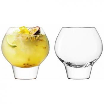 LSA International RU01 Rum Balloon Tumbler 380 ml Clear - Set of 2