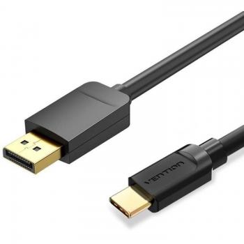 Cavo Convertitore Vention USB-C Maschio a DisplayPort Maschio 1.5m Nero 8K