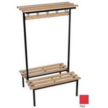 Slingsby Evolve Duo Bench with Wood Top Shelf 2000 x 800mm 20 Hooks